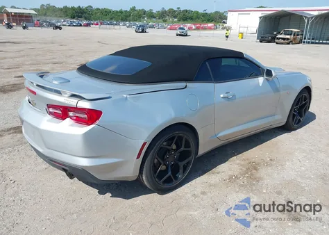 2019 Chevrolet Camaro 1Lt из США, поврежденный, VIN 1G1FB3DS9K0127620